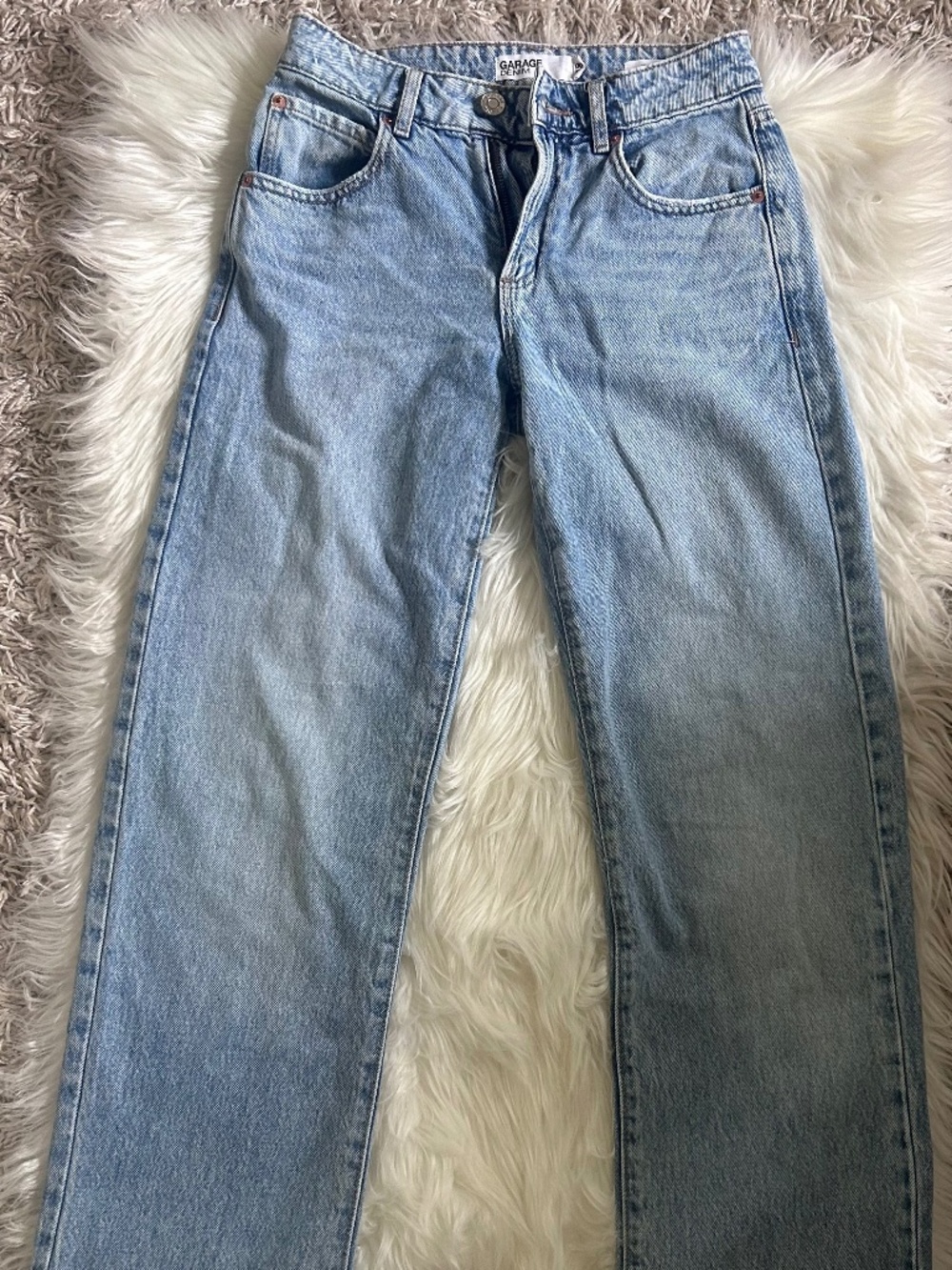 Garage light wash jeans